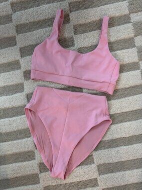 Left on Friday Bikini Set — Delight Pink in Large
